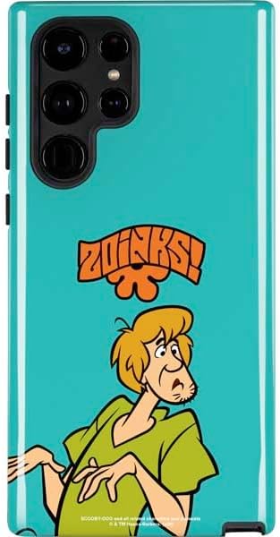 Skinit Impact Phone Case Compatible with Galaxy S24 Ultra - Officially Licensed Scooby-Doo Shaggy and Ghost Clown Design
