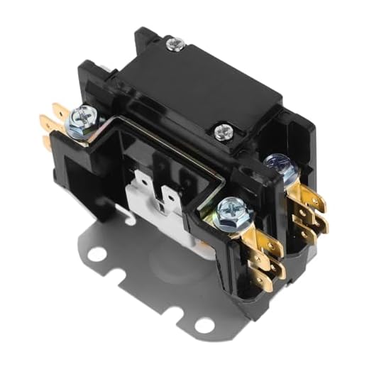 VILLCASE Contactor De Aire Acondicionado Monofásico Unipolar Para Compresor Duradero Para Aire Acondicionado