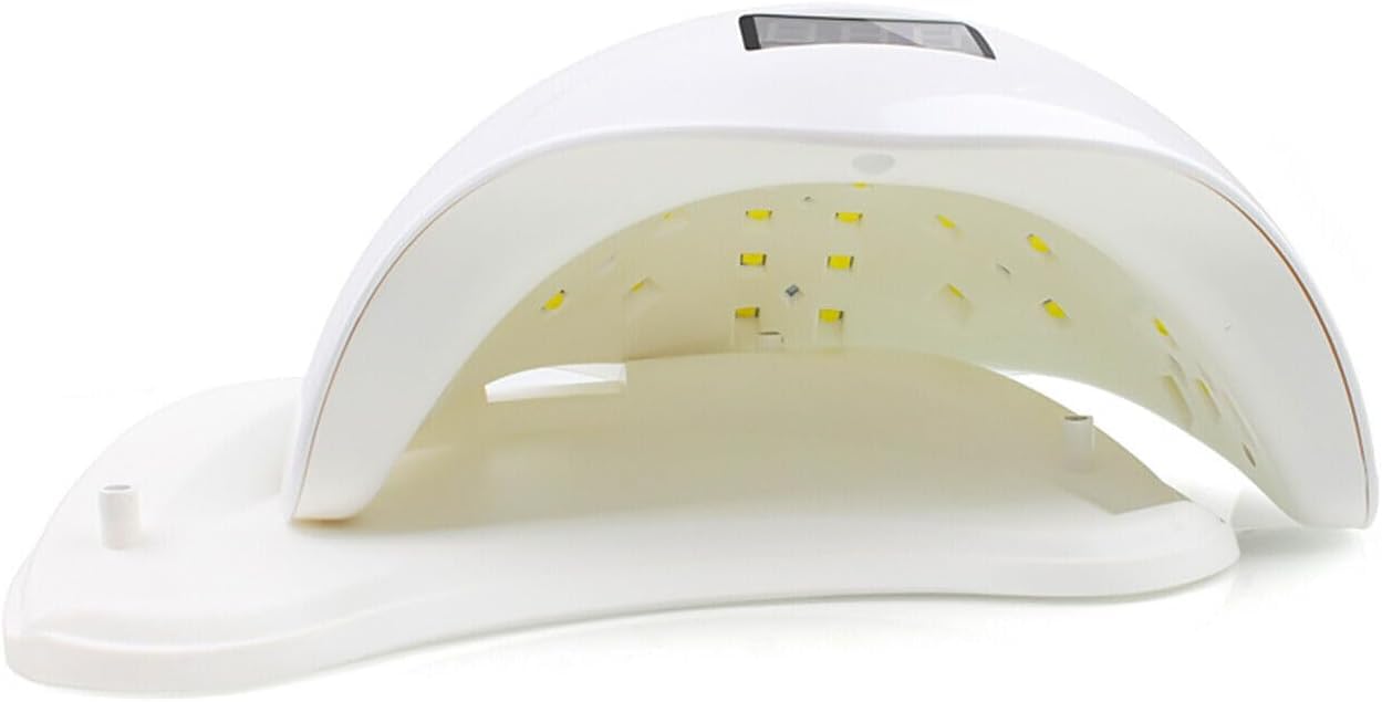SQUADO Lampada UV Led Unghie 48W, Fornetto Professionale Con Display, Varie Modalità Timer per Manicure