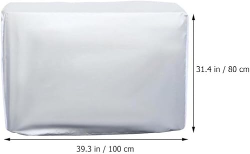 Miniatura 8 de Cubiertas de aire acondicionado para ventana de aire acondicionado, cubierta universal de CA para exteriores, protectores de CA para interior y