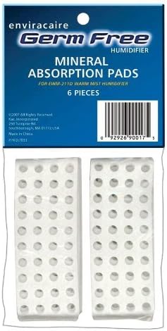 EMP-17P Mineral Absorption Pads (6 pack) for EWM-211D
