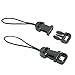 Foto&Tech 2 Pieces Quick Release QD Loops Connector for Camera Neck Strap I Binocular Fujifilm Samsung Sony Olympus Panasonic Canon Nikon Pentax Compact Cameras Point and Shoots Cameras