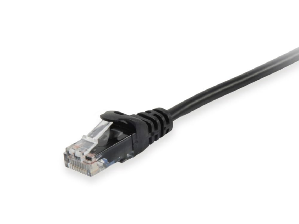 Câble patch Cat6A U/UTP 20m noir RJ45 pour réseau domestique - 3