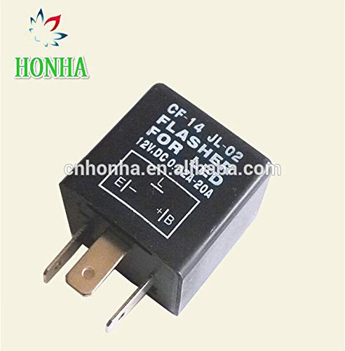CF14 3Pin LED Flasher Relay Fix LED Light Turn Signal Hyper Flash for Car Vehicle Motorcycle Electronic JL-02 - (Color Name: 5)