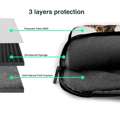 Funda Maletín para Laptop de 13 pulgadas negra miniatura 7