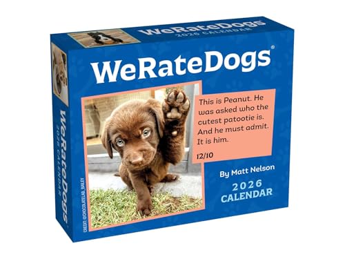 WeRateDogs 2026 Day-to-Day Calendar
