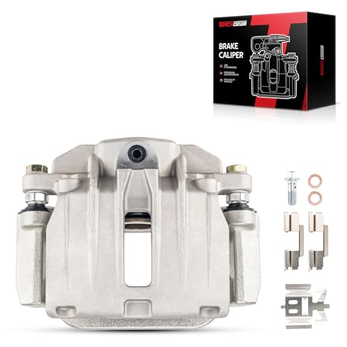 Image of Torchbeam Rear Brake Caliper Right for Chevrolet 2003-2004 2006 Silverado 1500, GMC 2003-2004 2006 Sierra 1500, Chevrolet 2005 Silverado 1500 5.3L, Rear Right Caliper Replace # 18B4855