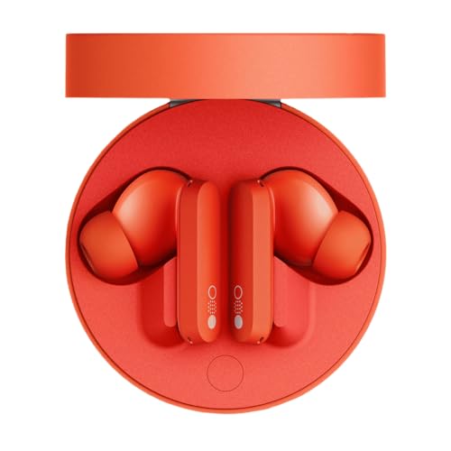 Image of CMF BY NOTHING Buds Pro TWS Earbuds, 45 dB Hybrid ANC, 10 mm Drivers, Ultra Bass, 39 Hrs Playtime, IP54, Bluetooth 5.3, Fast Charging, Clear Calls with 6 Mics, Low Latency Mode for Gaming (Orange)