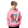 67 Hoodie Shirt for Kids Boys Girls 67 Meme Sweatshirt Teen Funny Six Seven Ice Cream Drip Sweater Preppy Clothes Hot Pink 7 Years