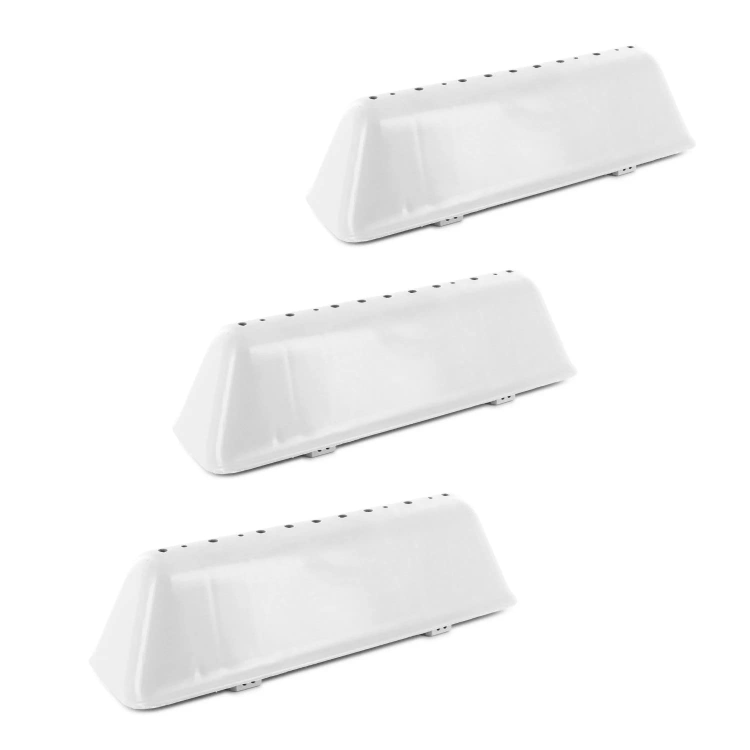 DL-pro 3 x Drum Ribs 18 x 5.5 x 5 cm for Bauknecht Whirlpool 480111104079 for Indesit C00311134 Robust Driving Rib Set with 13 Holes Grey for Washing Machine Washing Drum