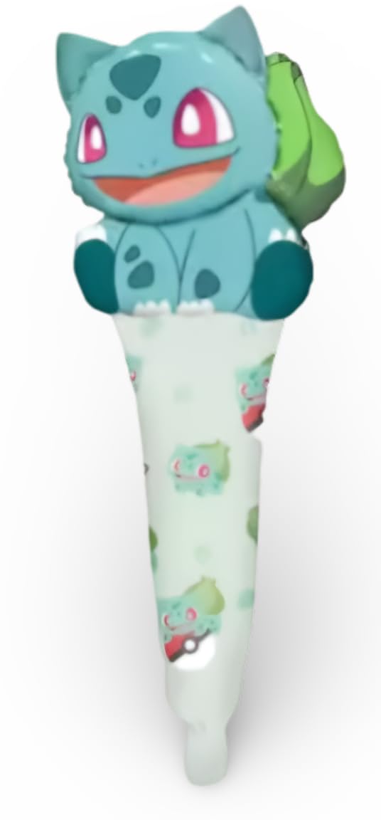 Pokémon Party Supplies | 15+ Years | 16 x Hand Stick Foil Balloons | Bulbasaur