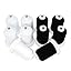 5 White+5 Black Colors
