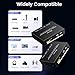 4K HDMI Audio Extractor Converter, HDMI Audio Video Splitter Adapter + Optical Toslink SPDIF Digital Audio + L/R Stereo Analog Compatible with Fire Stick Blu-Ray Player TV Box(1 Pack)