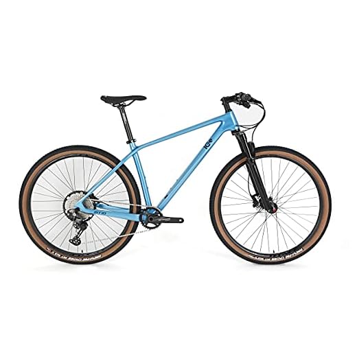 ICE Mt10, Bicicletta Unisex-Adulto, Blu, 17'