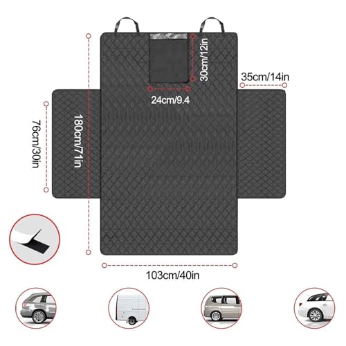 Protection coffre Mazda CX-60 contre poils et griffures tapis chien - 3