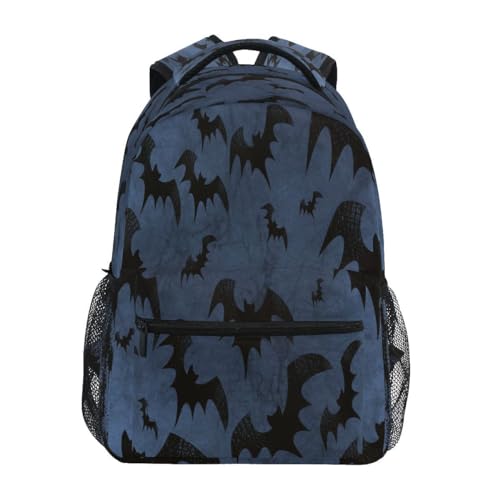 Sac à dos d'Halloween chauve-souris idéal pour le camping et la randonnée