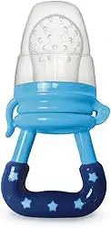 Adoleta Bebê Alimentador de Silicone Para Bebê Azul