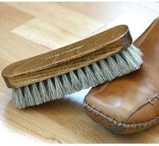 Horsehair Brush For Shoe Care (light)