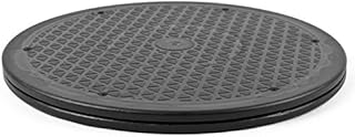 KOMODO 12" Inch multi Purpose 360 degree rotating platform / (300mm) 30 centimetre turntable/for use with TVs, computer monitors, laptop, plants, cake decorating, hifi speakers - lazy susan