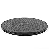 Las 6 bases de goma en ambos lados evitan que el producto se resbale. La rotación de las bolas es suave.