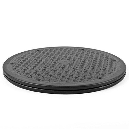 KOMODO 12 Inch multi Purpose 360 degree rotating platform / (300mm) 30 centimetre turntable/for use with TVs, computer monitors, laptop, plants, cake decorating, hifi speakers - lazy susan