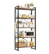 Amazon｜REIBII メタルラック 幅80cm×奥行42cm×高さ183cm スチール