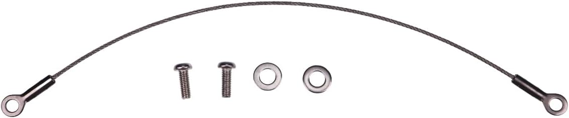 JZGRDN Tail Gate Cable Hook with Washers and Screws 53045-0002 53045-0004 53045-0031 Compatible with 2005-2014 Kawasaki Mule 3000 3010 4000 4010 Models