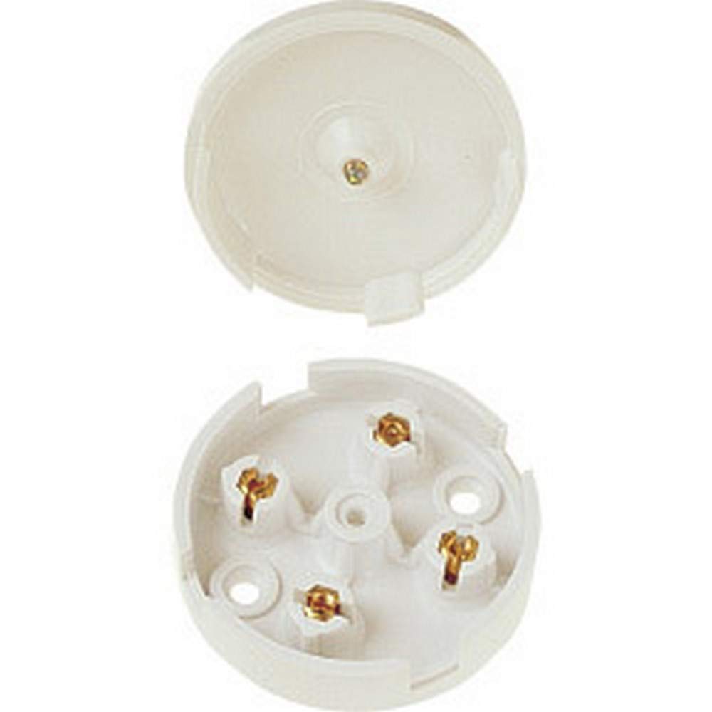 Dencon 4045Wnb 4 Terminal Junction Box 5A White Dcn4045Wnb from B&Q