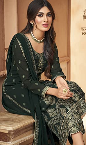 Image of Delisa Indian /Pakistani Wedding Partywear Plus Size Pant Salwar Kameez Ready to Wear Salwar Suit for Womens 01
