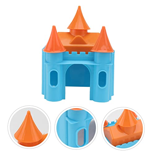 Yardwe Kleine Tier Hamster Hideout Haus Für Käfige Kunststoff Bett Mit Halboffen Design Zum Spielen Und Schlafen Für Hamster Und Kleintiere