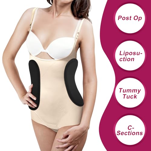 Geyoga 4 Pzs Lipo Foam Protector Abdominal Post Cirugía miniatura 5