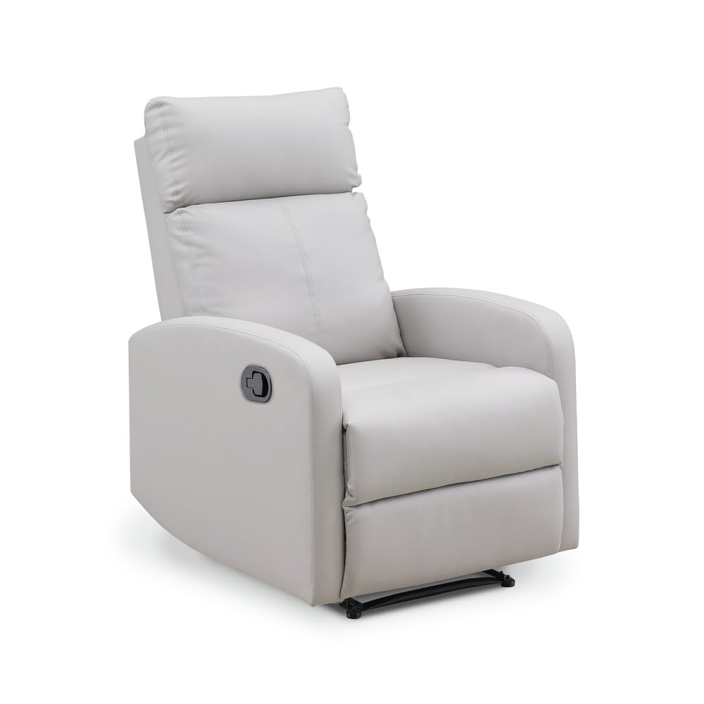 ホワイト リクライニング チェア　(手動) 31O2SFfzPLL.jpg_BO30,255,255,