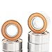 AELATNGS MR85RS Bearing 10PCS 5x8x2.5 mm ABEC-3 Hobby Electric RC Car Truck MR85 RS 2RS Ball Bearings MR85-2RS Orange Sealed