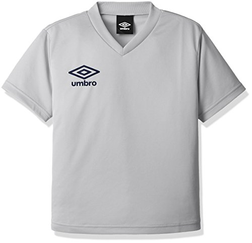 [アンブロ] Tシャツ サッカー フットサル ワンポイント 半袖 吸汗速乾 ストレッチメンズ ジュニア キッズ 練習 部活 SLV 120