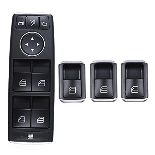 Bouton de commande de lève-vitre finition premium pour Classe E C207