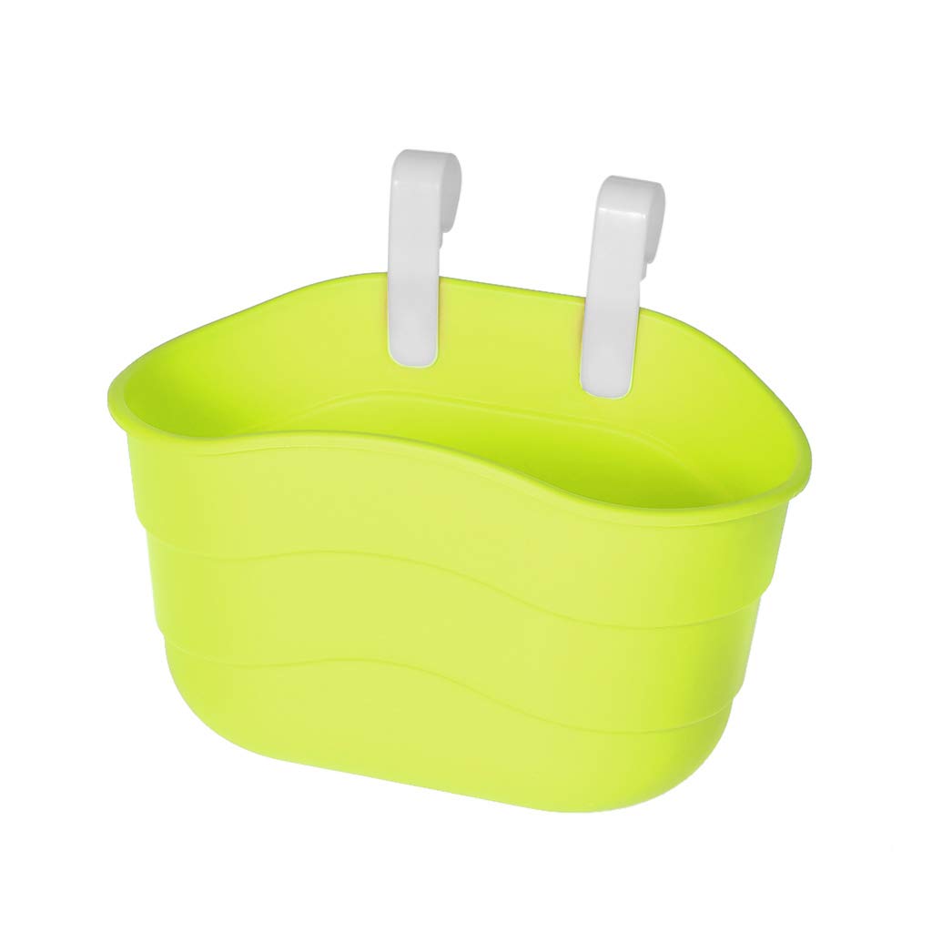 jackyee Bicycle Basket Children Bike Front Handlebar Carrier Scooter Saddlebag Plastic Riding Headdress Yellow