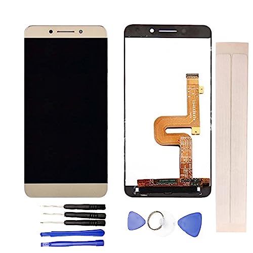 JayTong LCD Display & Replacement Touch Screen Digitizer Assembly with Free Tools for Le-tv LeEco Le Pro 3 X720 X728 X725 X727 x722 Gold