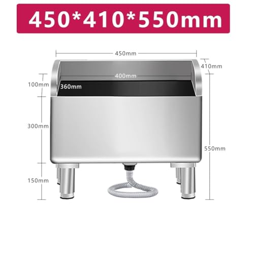 Lavabo en acier inoxydable pour restaurant et garage avec vidange de sol robuste et durable - 3