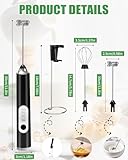 Zoom IMG-1 tidevan frullino montalatte schiumatore elettrico