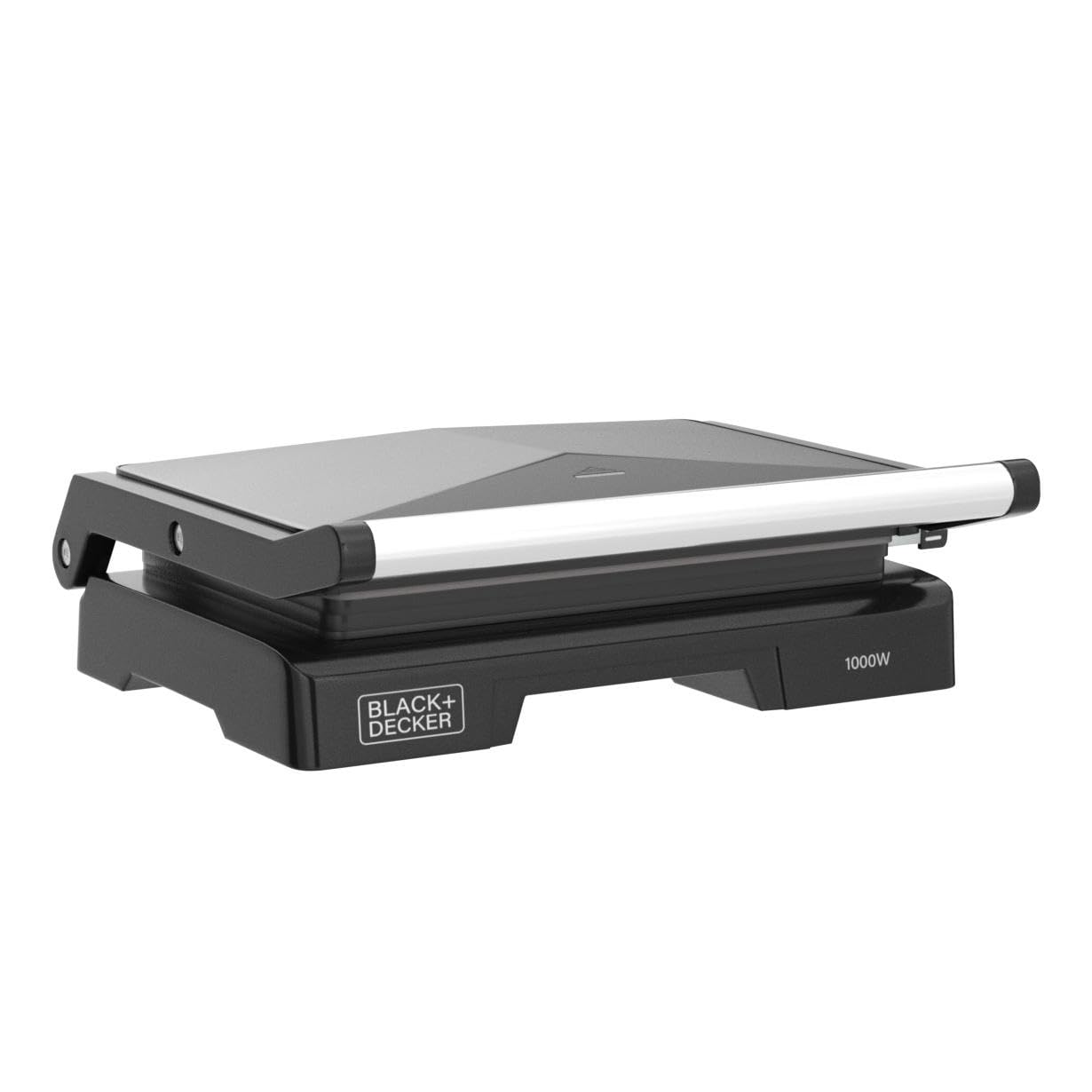 BLACK+DECKER BXGR1000E grill kontaktowy, 1000 W, tworzywo sztuczne, czarny
