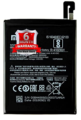 Image of The Black Store Original BN48 Battery for Redmi Note 6 Pro Battery (4000mAh) with 6 Months Warranty