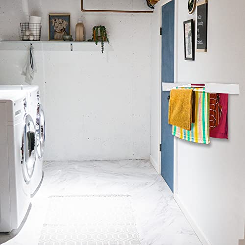 Wall Mounted Clothes Drying Rack - Closet Organizer Clothes Hanger Rack - Wall Mount Drying Racks For Laundry - Wall Drying Rack - Wall Mount Drying Racks For Laundry, Laundry Hanging Rack Wall Mount #TOP2