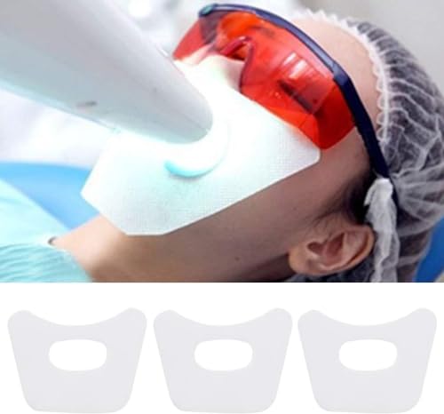 Image of 100Pcs /Pack Teeth whitening kit Mouth Guard Other Teeth whitening Accessories Mouth Gauze face Bibs