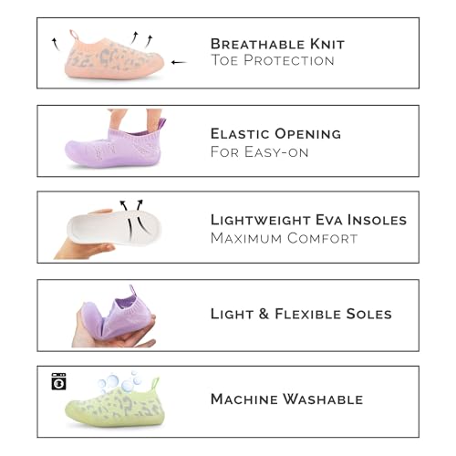 JAN & JUL Machine Washable Knit Shoes | Breathable Light-Weight Sneakers (Baby/Toddler/Little Kid)4
