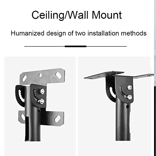 Support TV plafond pour écran 40 à 80 pouces pivotant à 360