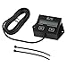 Produktbild Tree-on-Life 12 V Auto LCD Display Tachometer Betriebsstundenzähler Motorrad 2 & 4 Hub Benzinmotor Für Funken Für Boot Motocross Bike