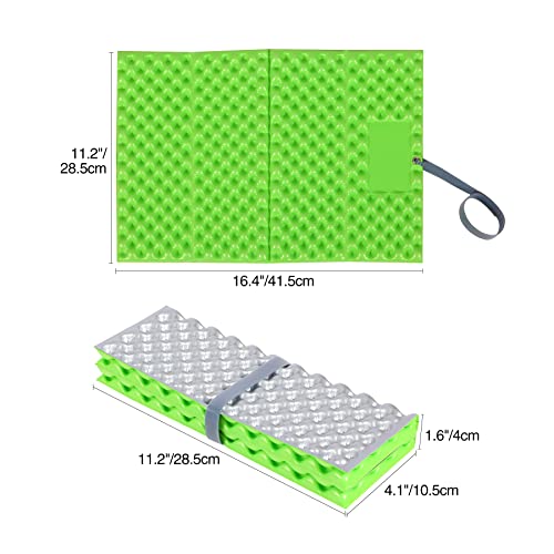 Coussin De Siège Pliable Mousse - Tapis Extérieur Randonnée Stade 38x28cm