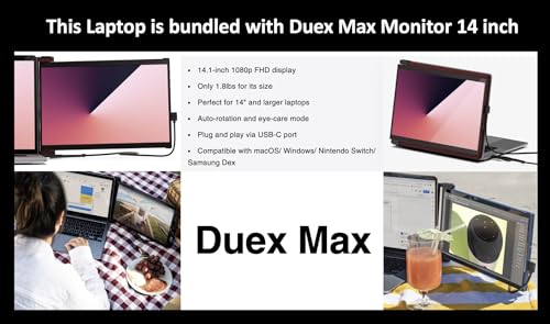 Image of ASUS ROG Strix AI Gaming Laptop 18 inch 240Hz IPS WQXGA Display (Intel Ultra 9-275HX, GeForce RTX 5070 8GB, 64GB DDR5, 8TB PCIe SSD, RGB KB, Thunderbolt 4, Win 11 Pro) w /Duex Max DS Monitor