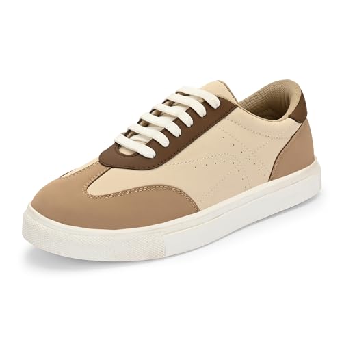 Image of Centrino Women Sneaker | Cushioned Insole for Comfort | Stylish Lace-Up Design | Perfect for Casual Outfit for Girls (9244)