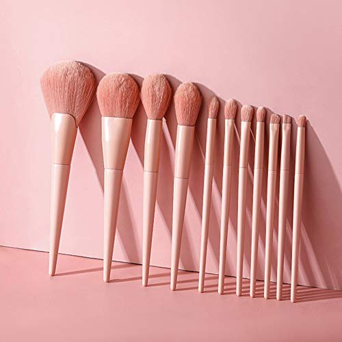 Professional Makeup Brushes Set Powder Blush Foundation Eyeshadow Make Up Fan Cosmetic Sets image 5
